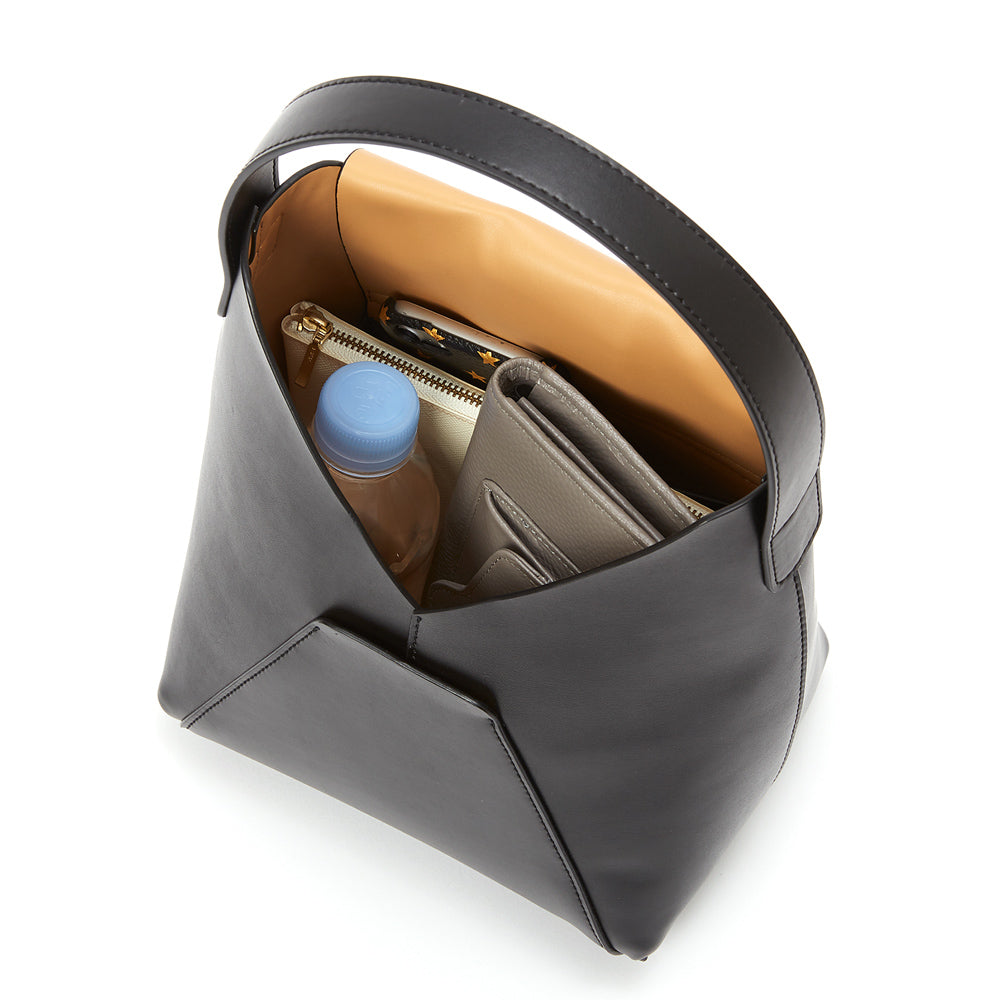 【Ha-1809-909 フェズ ワンハンドルバッグ】ネイビー