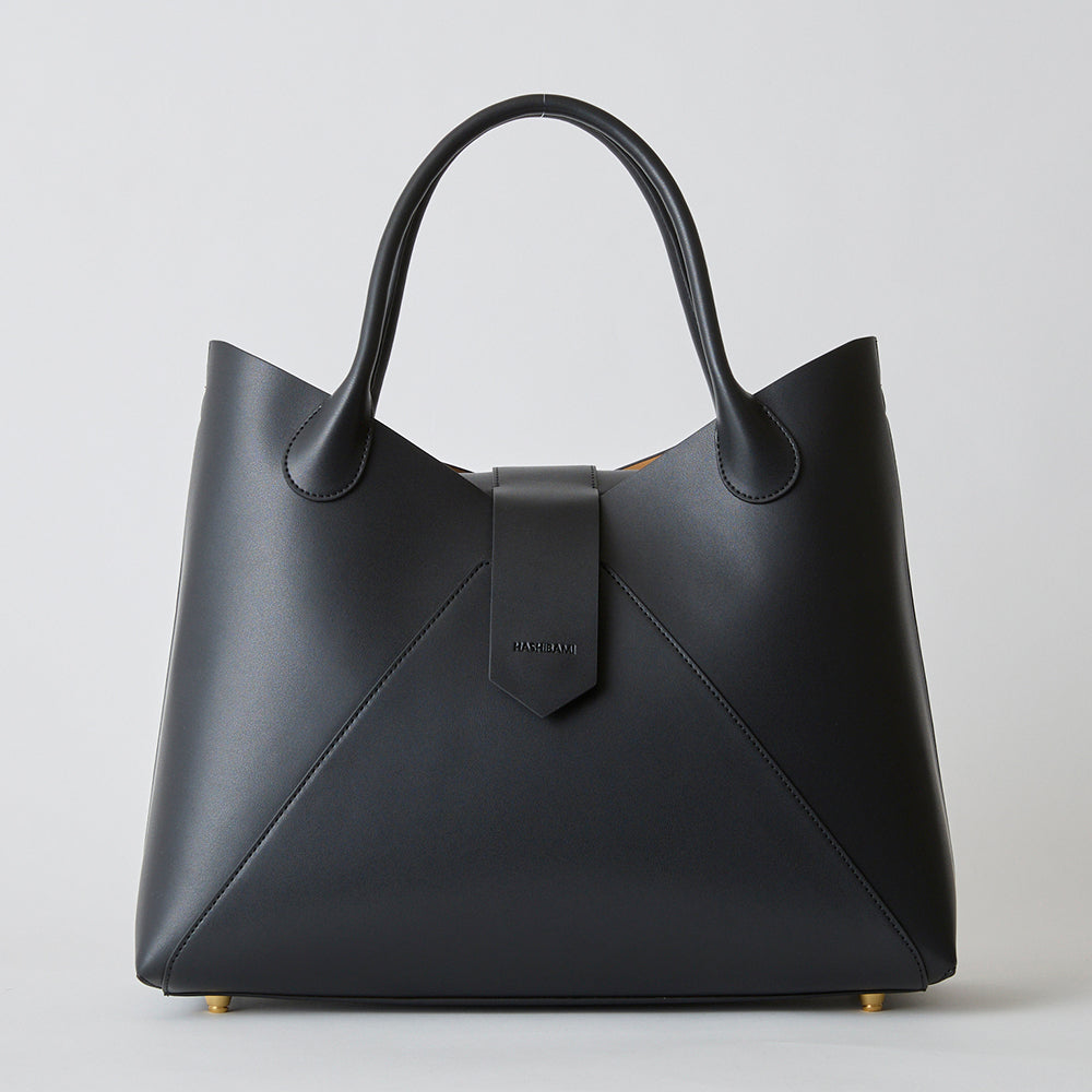 【Ha-2504-101 フェズ ヨコナガ A4バッグ】ブラック