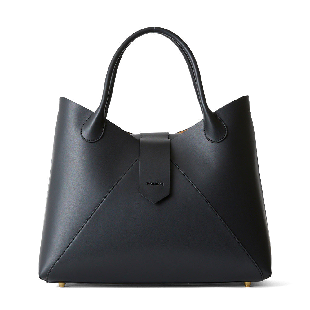 【Ha-2504-101 フェズ ヨコナガ A4バッグ】ブラック