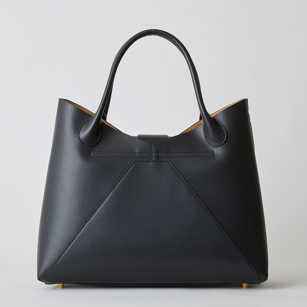 【Ha-2504-101 フェズ ヨコナガ A4バッグ】ブラック