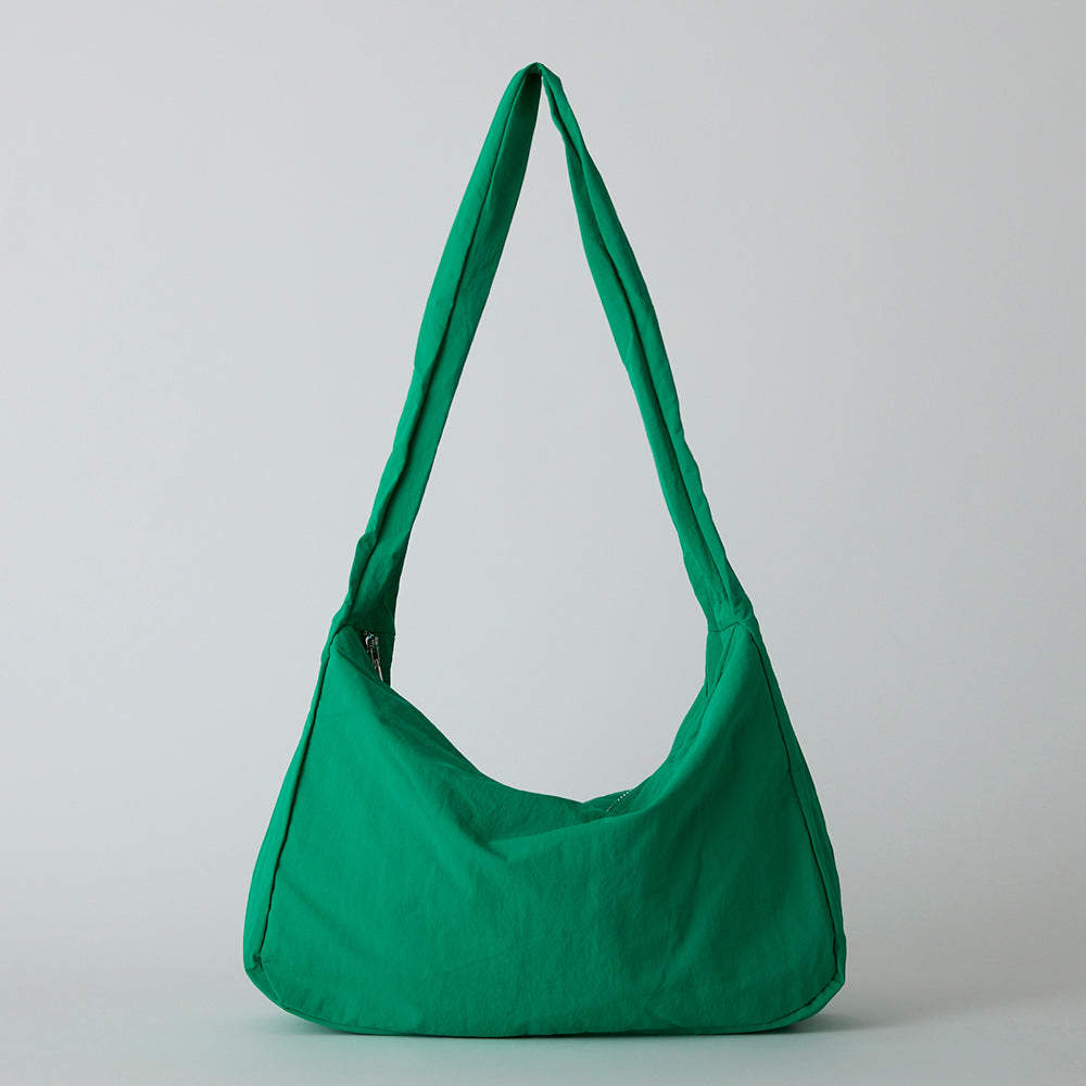 【MUR25004 ナイロンビッグショルダーバッグ】グリーン